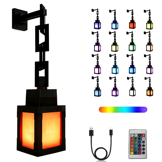 LightCraft™ - Lampara de Mlnecraft